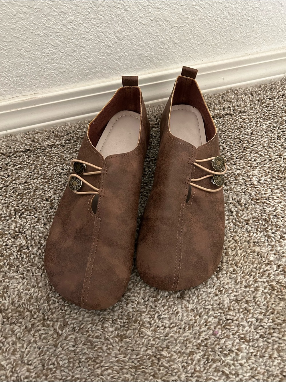 Women’s Brown Casual Peasant Shoes